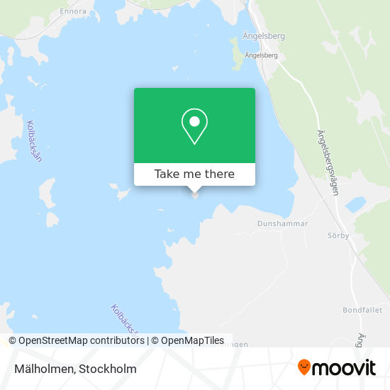 Mälholmen map