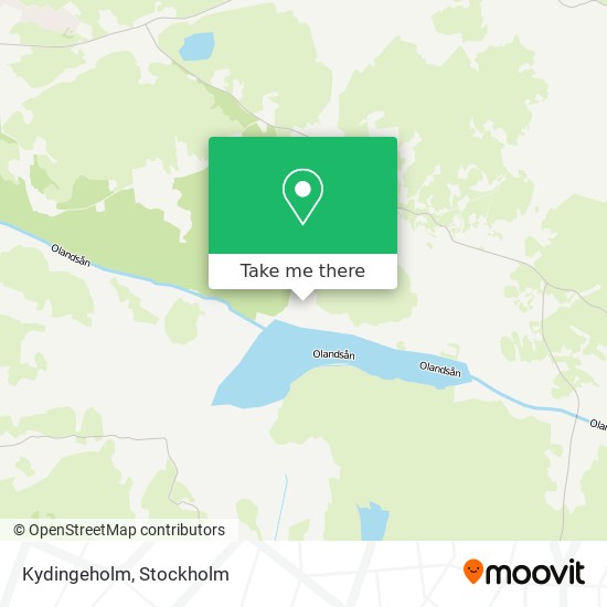 Kydingeholm map