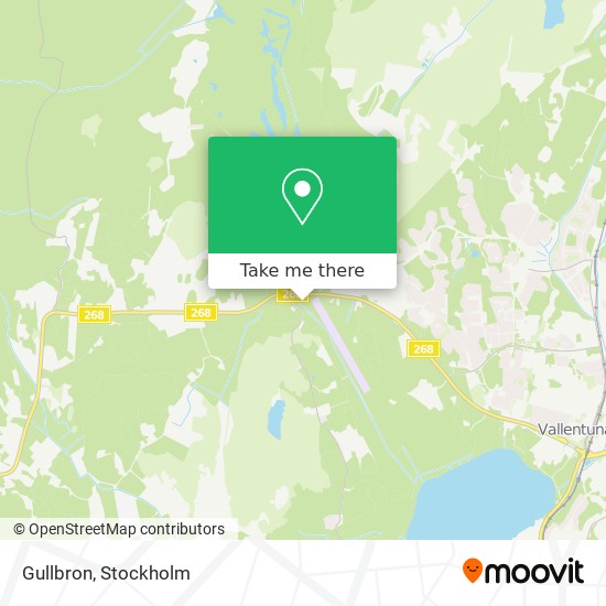Gullbron map