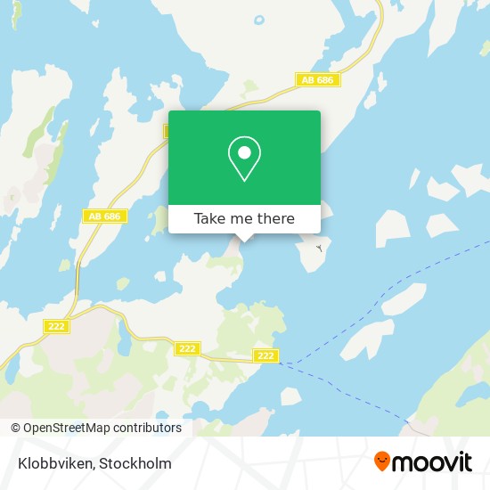 Klobbviken map