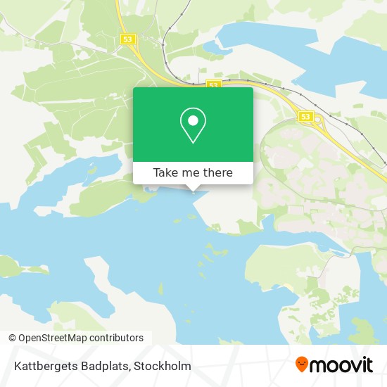 Kattbergets Badplats map