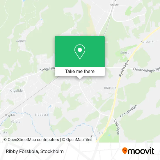 Ribby Förskola map
