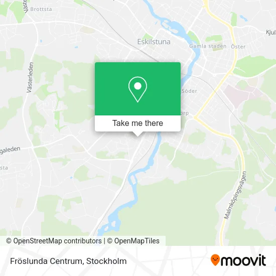 Fröslunda Centrum map