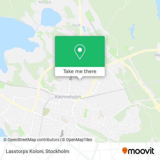 Lasstorps Koloni map