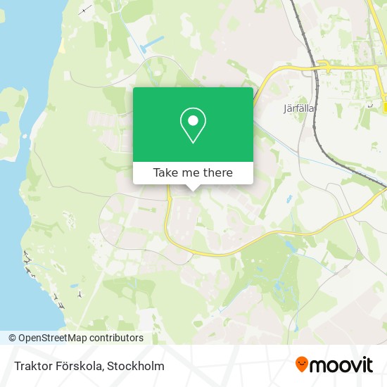 Traktor Förskola map