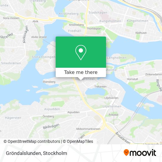 Gröndalslunden map