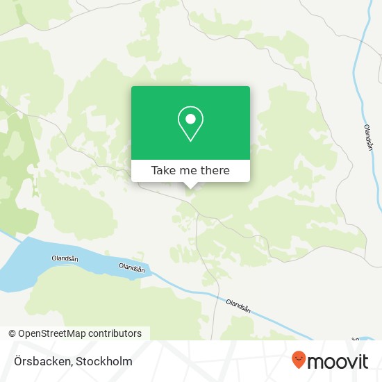 Örsbacken map