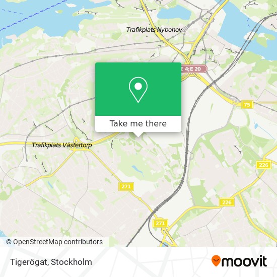 Tigerögat map