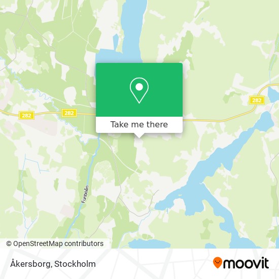 Åkersborg map