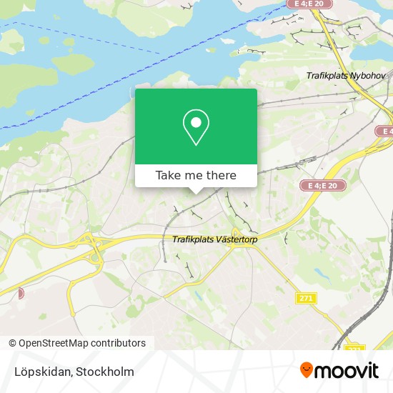 Löpskidan map