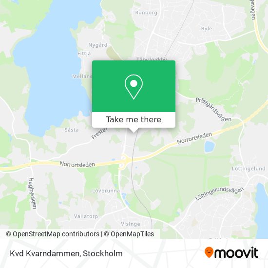 Kvd Kvarndammen map