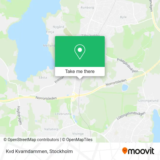 Kvd Kvarndammen map