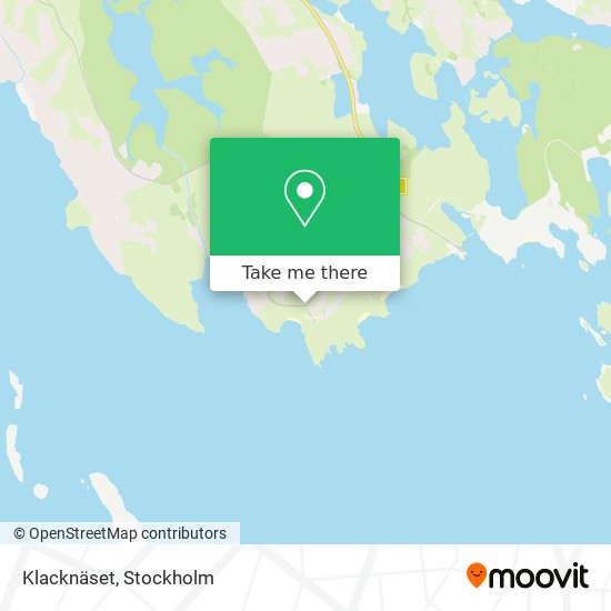 Klacknäset map