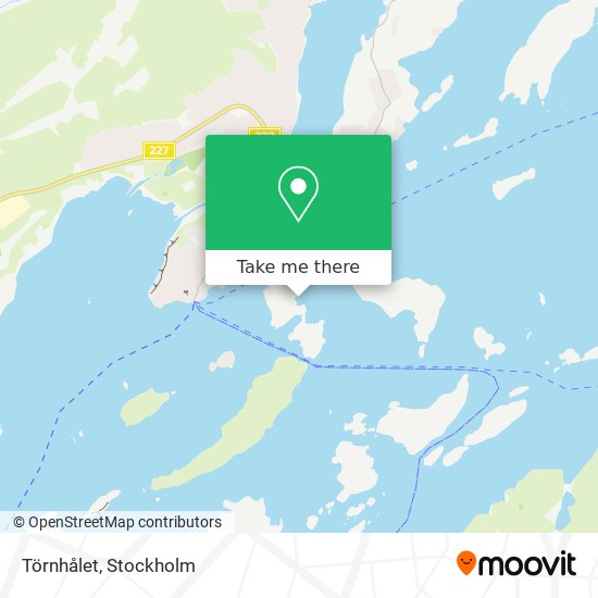 Törnhålet map