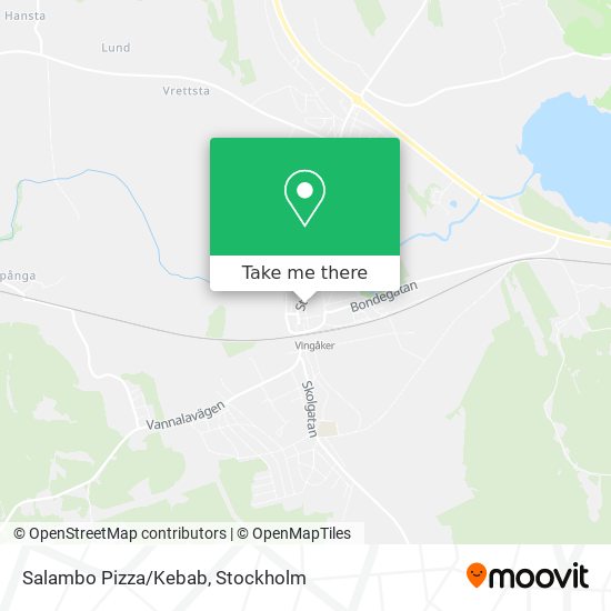 Salambo Pizza/Kebab map