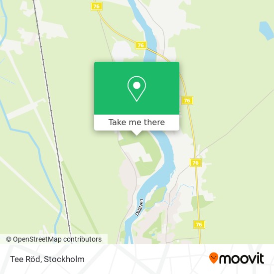 Tee Röd map