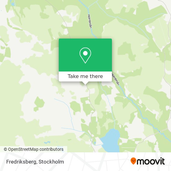 Fredriksberg map