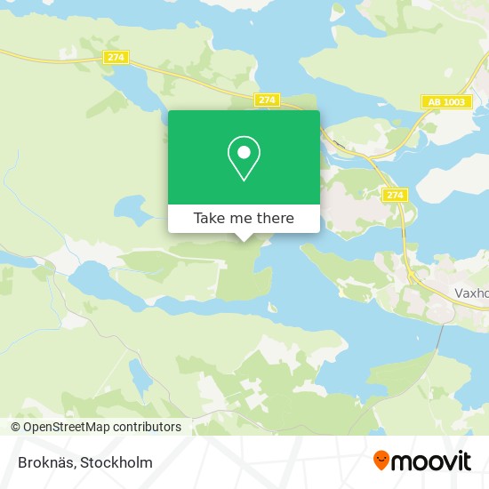 Broknäs map