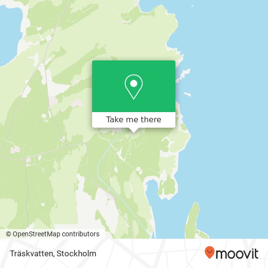 Träskvatten map