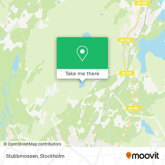 Stubbmossen map