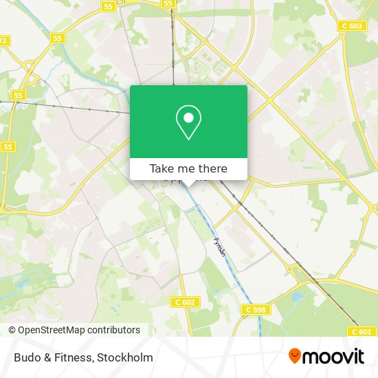 Budo & Fitness map