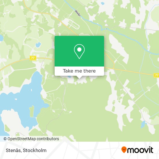 Stenås map