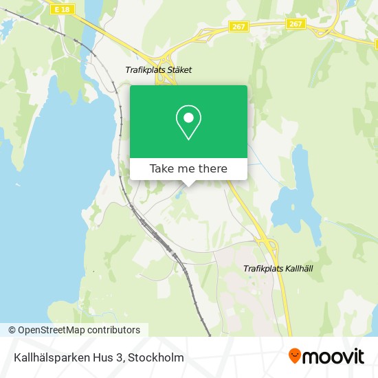 Kallhälsparken Hus 3 map