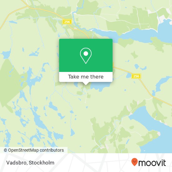 Vadsbro map