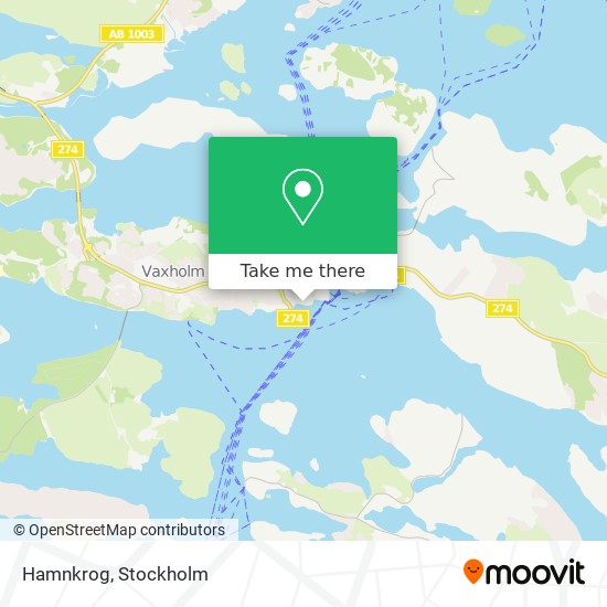 Hamnkrog map