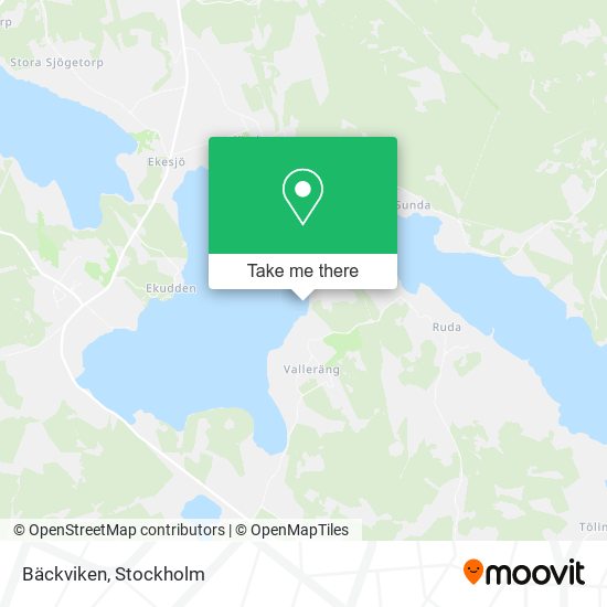 Bäckviken map