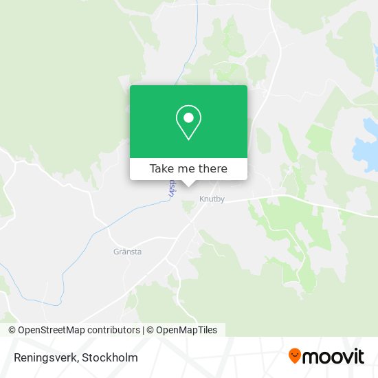 Reningsverk map