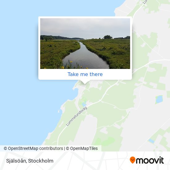 Själsöån map