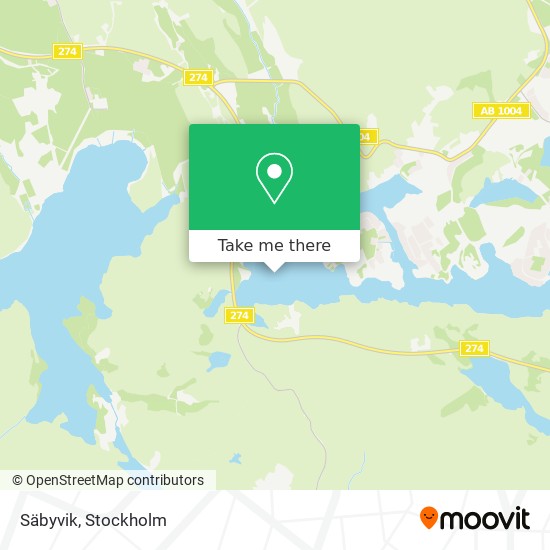 Säbyvik map