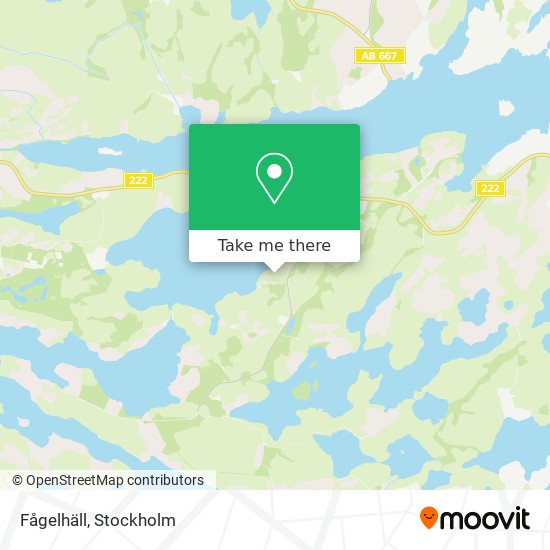 Fågelhäll map