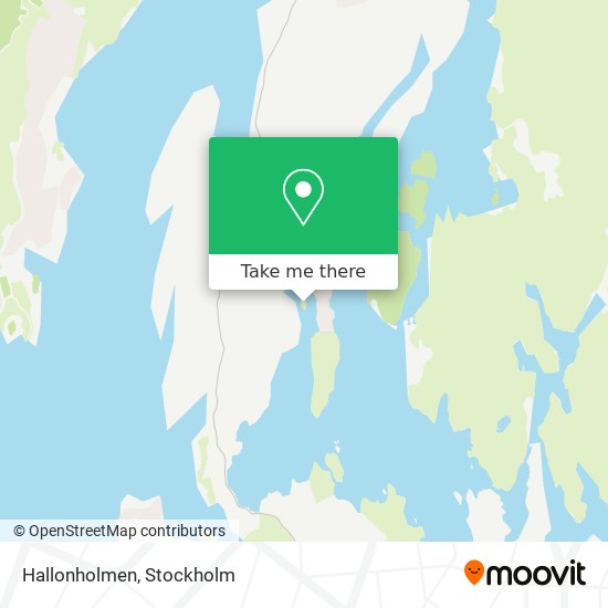 Hallonholmen map