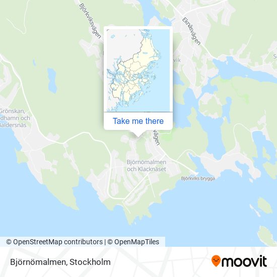 Björnömalmen map