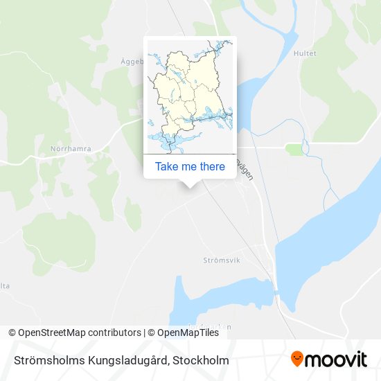 Strömsholms Kungsladugård map