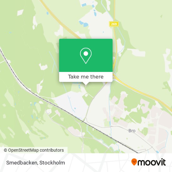 Smedbacken map