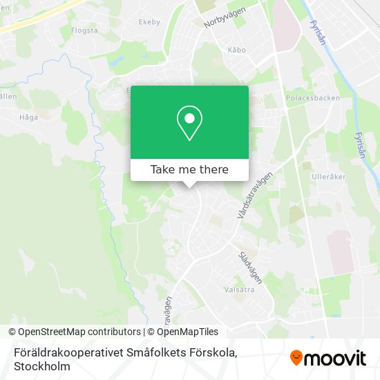 Föräldrakooperativet Småfolkets Förskola map