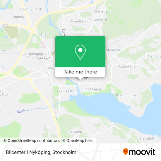 Bilcenter I Nyköping map