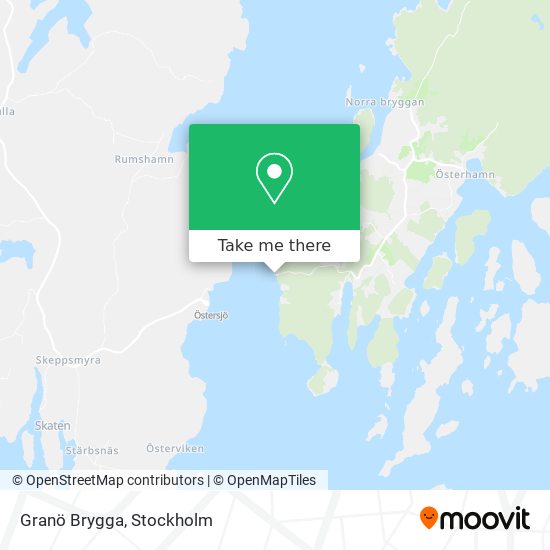 Granö Brygga map