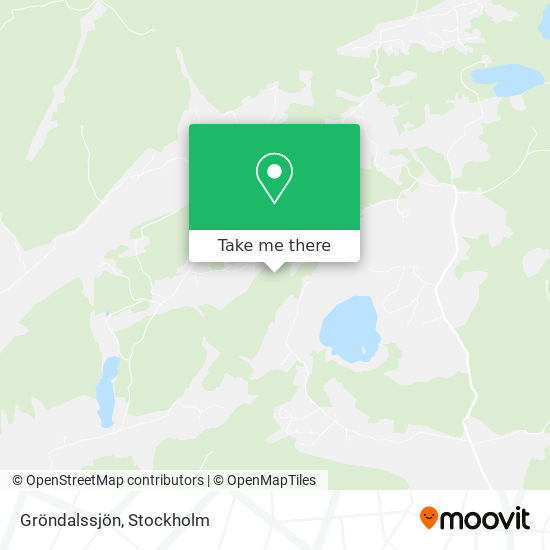 Gröndalssjön map