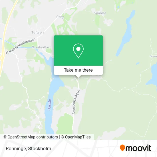 Rönninge map