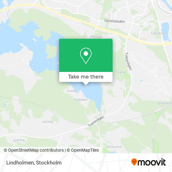 Lindholmen map