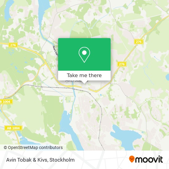 Avin Tobak & Kivs map