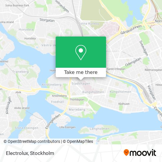 Electrolux map