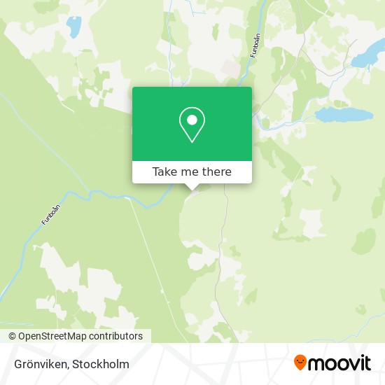 Grönviken map