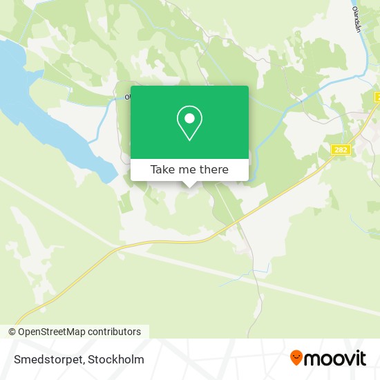 Smedstorpet map