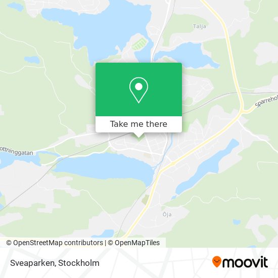 Sveaparken map