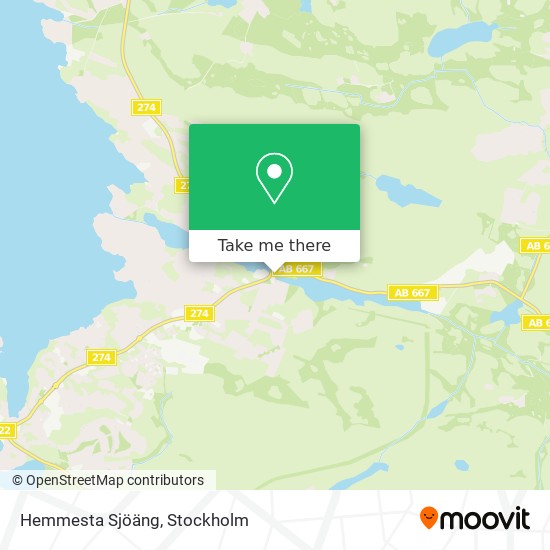 Hemmesta Sjöäng map